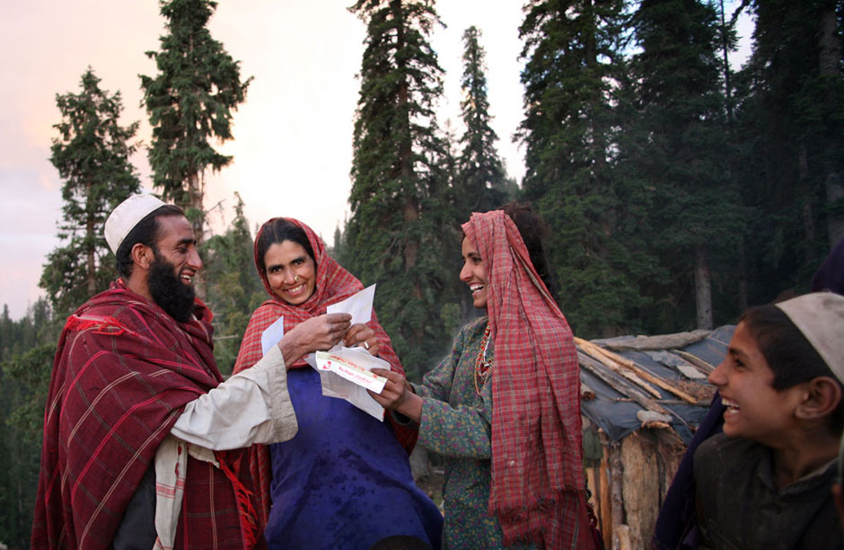 In Chaudar, photographs are returned after a trip to the nearest photography studio in Shimla, Himachal Pradesh.