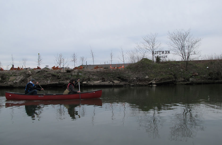 The Gowanus Canal raises awareness about the trail our trash once took and where it end up now.