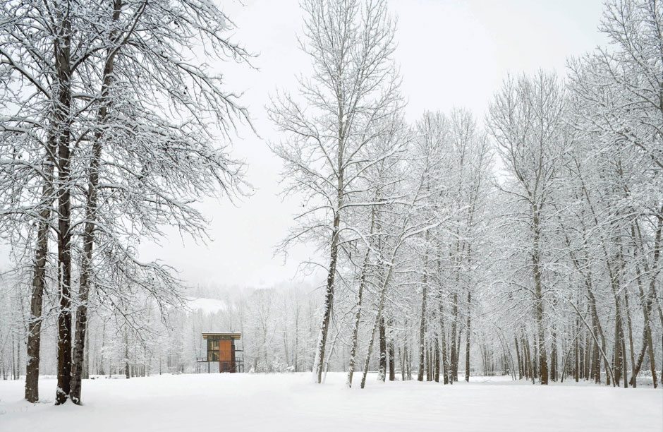 Delta Shelter. Mazama, Washington. 2005. Olson Sundberg Kundig Allen Architects. Photo credit: Tim Bies.