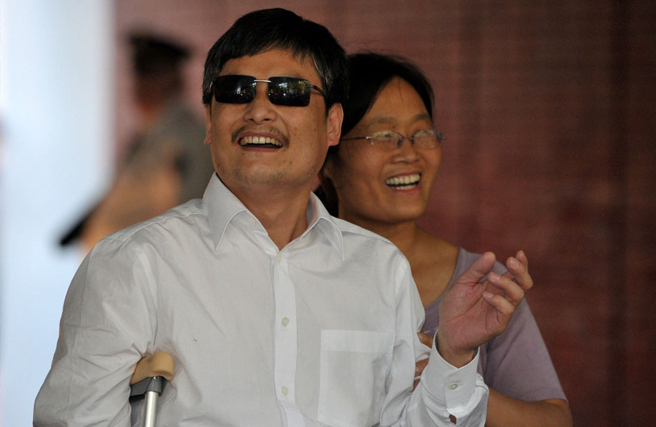 Chen Guangcheng and his wife Yuan Weijing now live in Greenwich Village in New York City with their two children. Chen is currently a student at New York University School of Law.