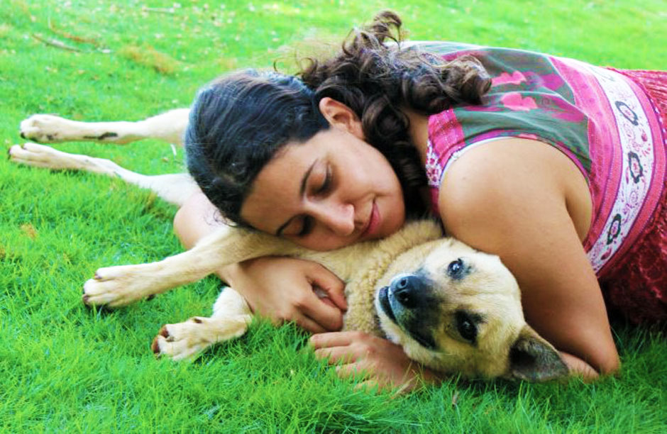 Ayesha Ghandy founder of ResQ in Pune, India - where stray dogs, cats and animals are brought to be rescued in a town where they could easily be forgotten