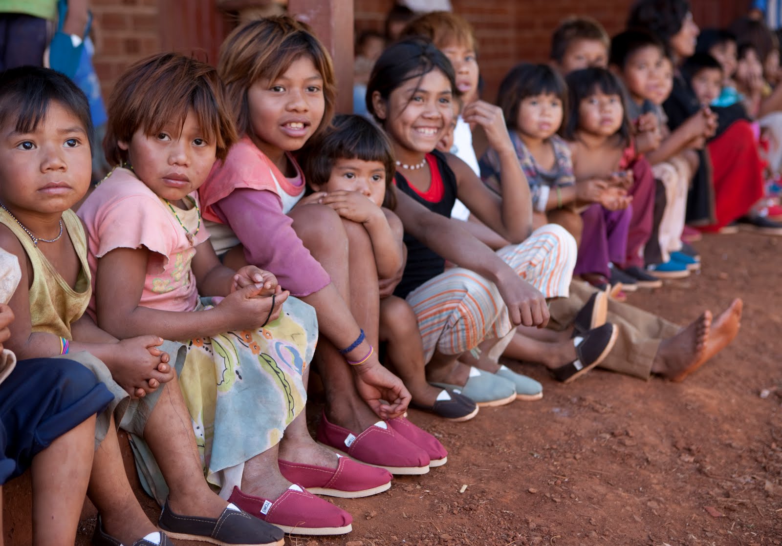 After a "shoe drop" in Argentina, where the idea for TOMS was born.